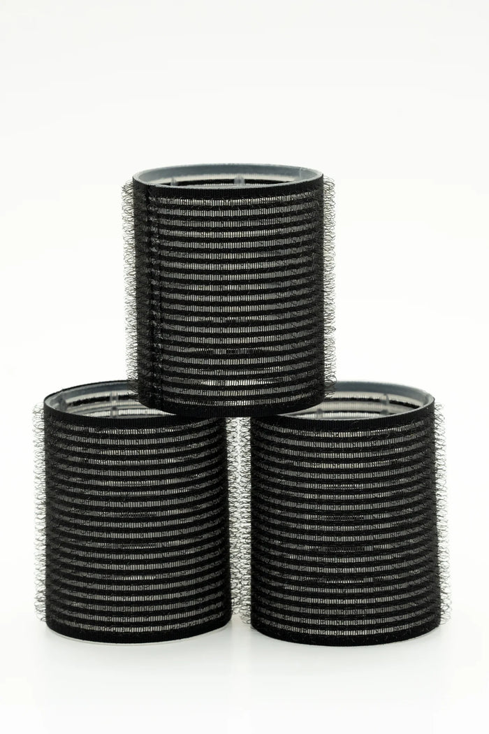 6 Rouleaux velcro pour cheveux 51 mm