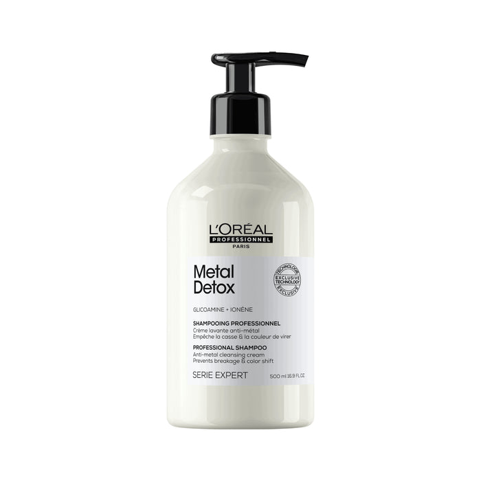 Duo bouteille et recharge Shampoing Crème Lavante Anti-Métal 2x500ml