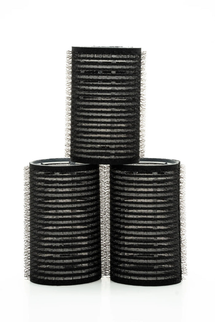 10 Rouleaux velcro pour cheveux 34 mm