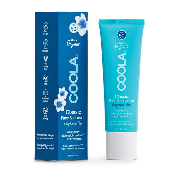 Crème solaire classic pour le visage FPS 50 - 50 ml