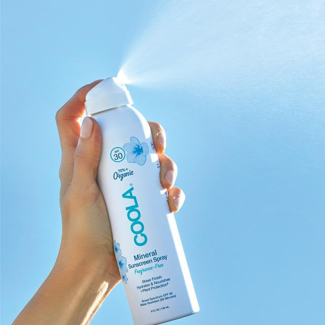 Écran solaire minéral en vaporisateur sans parfum FPS 30 - 148ml