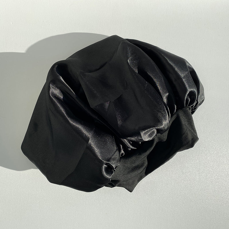 Bonnet de nuit en satin