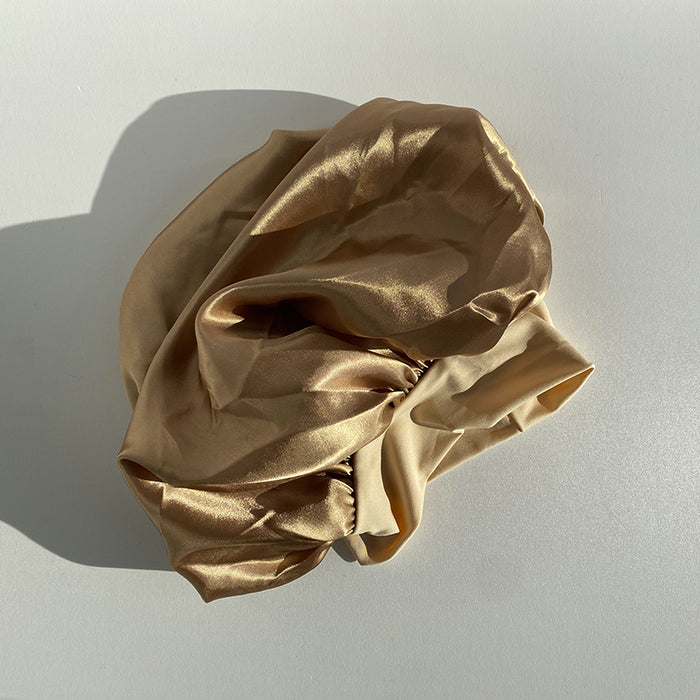 Bonnet de nuit en satin