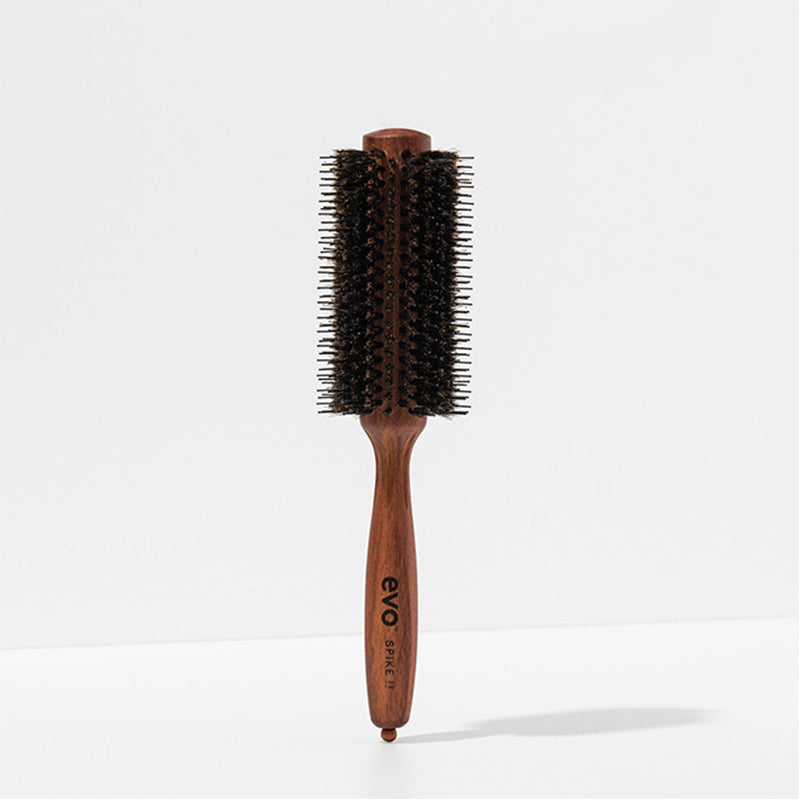 Spike Brosse ronde poils de sangliers et nylon