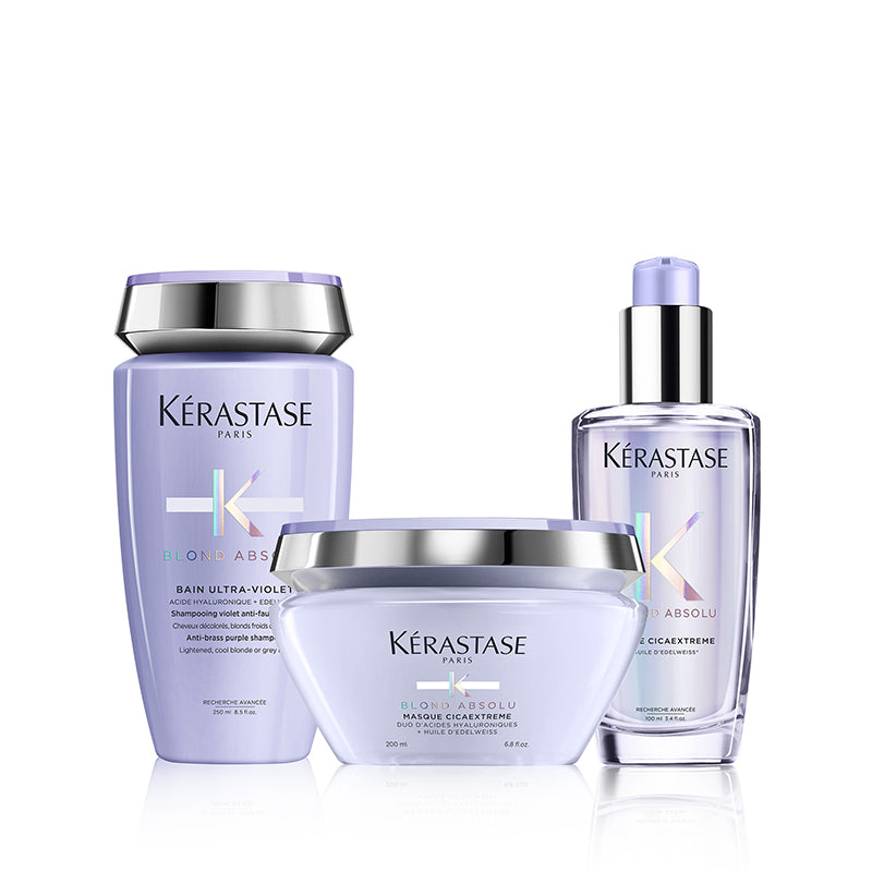 Routine Blond Absolu Hydratation intense anti-reflets cuivrés