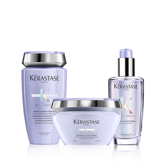 Routine Blond Absolu Hydratation intense anti-reflets cuivrés