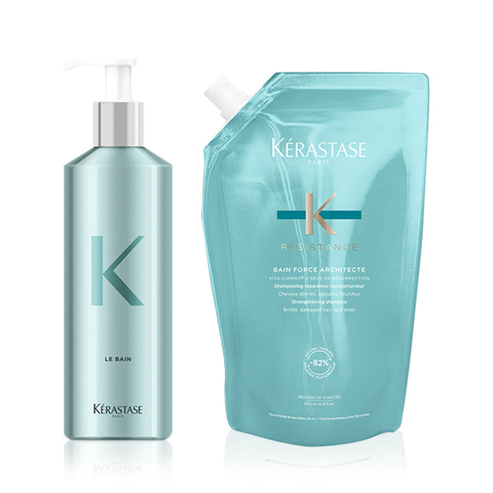 Résistance Bain Force Architecte Shampoo Refill Bundle 500 ml