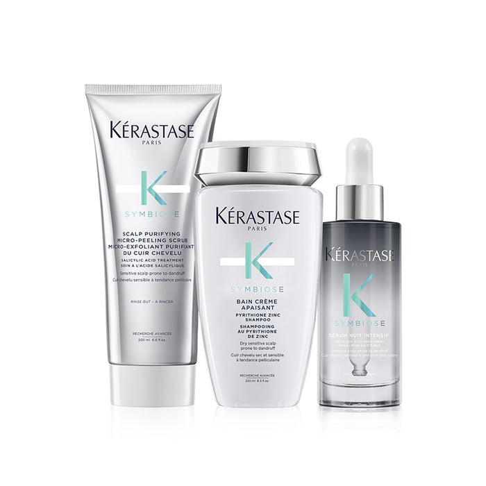 Routine Symbiose ultra purifiante pour cheveux Ă  tendance pelliculaire