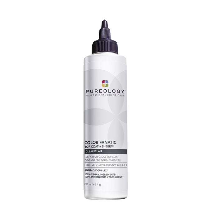 Color Fanatic Top Coat + Tone Sheer Clear 200 ml