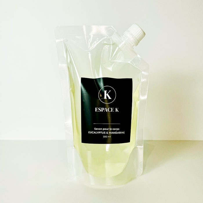 Savon pour le corps eucalyptus & mandarine 500 ml
