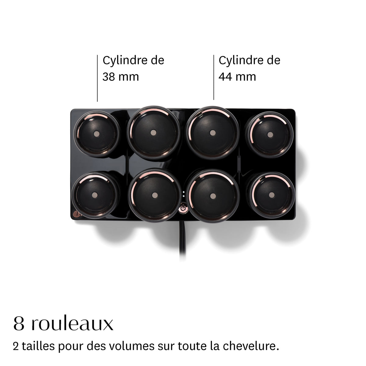 Ensembles de rouleaux chauffants deluxe