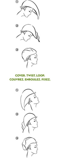 Serviette-Turban en Bambou