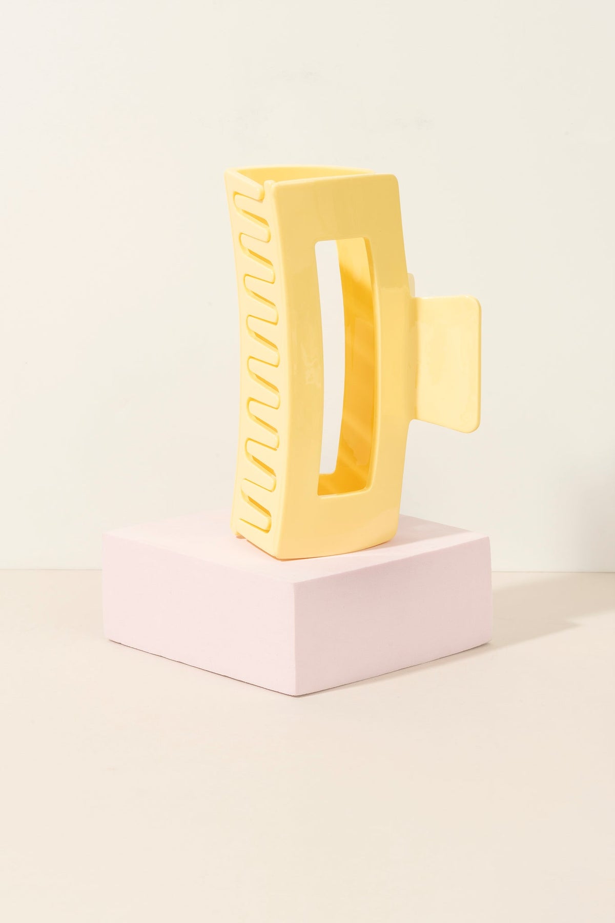 Pince à cheveux Butter Yellow XL