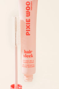 Hair Sleek Gel coiffant et brosse intégrée
